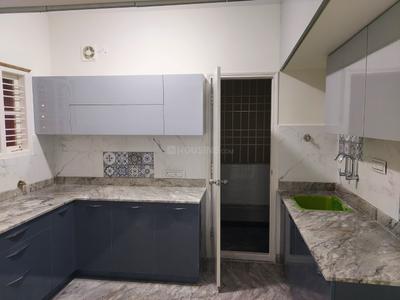 Kitchen Image of 1200 Sq.ft 2 BHK Builder Floor for rent in Nandini Layout Bengaluru for Rs. 28000