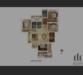 Image of 2228 Sq.ft 3 BHK Apartment / Flat for sale in RJ Lake Gardenia, K R Puram, Bengaluru for Rs. 29800000