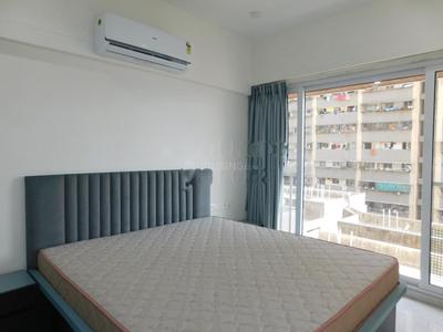 Bedroom Image of 1000 Sq.ft 2 BHK Apartment / Flat for rent in Ruparel Ariana, Wadala Mumbai for Rs. 130000