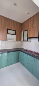 Kitchen Image of 1012 Sq.ft 2 BHK Apartment / Flat for rent in Shapoorji Pallonji Joyville Sensorium, Maan Pune for Rs. 27000