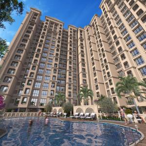 Image of 1100 Sq.ft 2 BHK Apartment / Flat for sale in Shubham Jijai Tulsi, Taloja, Navi Mumbai for Rs. 5100000
