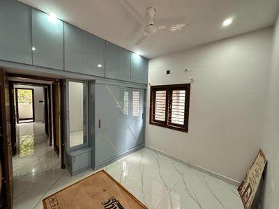 Bedroom Image of 1200 Sq.ft 2 BHK Builder Floor for rent in Venkatala Bengaluru for Rs. 27500