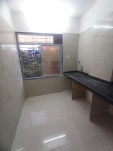 Kitchen Image of 600 Sq.ft 1 BHK Apartment / Flat for sale in Airoli Navi Mumbai for Rs. 6800000