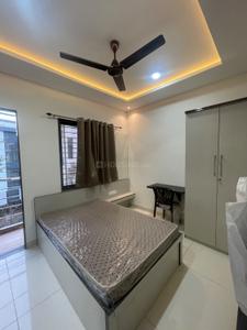 Bedroom Image of 1000 Sq.ft 1 RK Apartment / Flat for rent in Nanda Nagar Indore for Rs. 14500