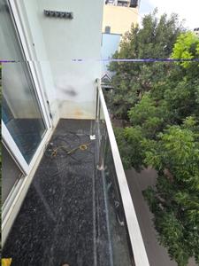 Balcony Image of 700 Sq.ft 1 BHK Builder Floor for rent in HSR Layout Bengaluru for Rs. 32000