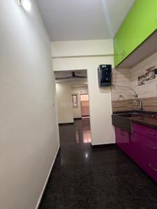 Kitchen Image of 600 Sq.ft 1 BHK Apartment / Flat for rent in Kaggadasapura Bengaluru for Rs. 21000