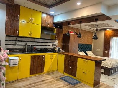 Kitchen Image of 700 Sq.ft 1 BHK Apartment / Flat for sale in Siddha Xanadu Studio, Rajarhat Kolkata for Rs. 6000000