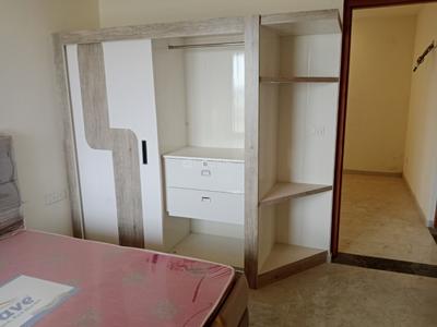 Bedroom Image of 1400 Sq.ft 3 BHK Apartment / Flat for rent in Times Residency, Jagatpura Jaipur for Rs. 38000