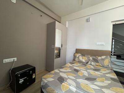 Bedroom Image of 350 Sq.ft 1 RK Studio for rent in Brookefield Bengaluru for Rs. 18000
