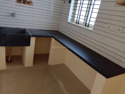 Kitchen Image of 355 Sq.ft 1 BHK Independent House for rent in Kodathi Bengaluru for Rs. 12500