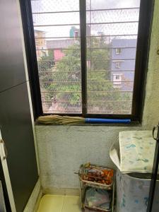 Balcony Image of 672 Sq.ft 2 BHK Apartment / Flat for sale in Dharmesh Om Sai Tower, Dahisar West Mumbai for Rs. 13500000