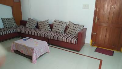Living Room Image of 1450 Sq.ft 2 BHK Apartment / Flat for rent in Puppalaguda Hyderabad for Rs. 42000