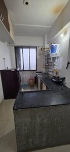 Kitchen Image of 1200 Sq.ft 3 BHK Apartment / Flat for rent in Bakeri Samyaka, Juhapura Ahmedabad for Rs. 27000