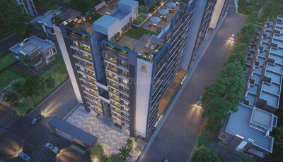 Image of 2124 Sq.ft 3 BHK Apartment / Flat for sale in Vertex Luxuria, Memnagar, Ahmedabad for Rs. 15700000