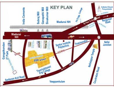 Image of 3300 Sq.ft Residential Plot / Land for sale in Palayamkottai, Tirunelveli for Rs. 3150000