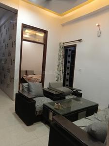 Hall Image of 720 Sq.ft 2 BHK Builder Floor for rent in Sector 19 Dwarka New Delhi for Rs. 30000