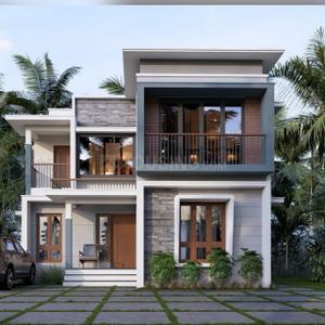Image of 1200 Sq.ft 3 BHK Independent House for sale in Poovattuparamba, Kozhikode for Rs. 5600000