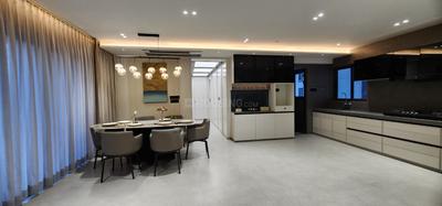 Kitchen Image of 2200 Sq.ft 3 BHK Apartment / Flat for sale in Magdalla Surat for Rs. 11000000