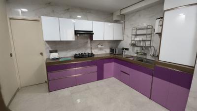 Kitchen Image of 1305 Sq.ft 3 BHK Apartment / Flat for rent in Hiranandani Rodas Enclave Phillipa, Hiranandani Estate Thane for Rs. 130000
