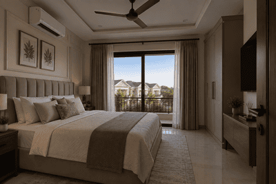Bedroom Image of 1200 Sq.ft 3 BHK Villa for sale in Kelambakkam Chennai for Rs. 8500000