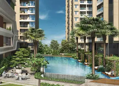 Image of 1200 Sq.ft 3 BHK Apartment / Flat for sale in Sattva Sumera, Parel, Mumbai for Rs. 64800000