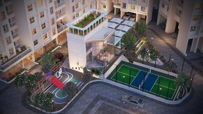 Image of 650 Sq.ft 2 BHK Apartment / Flat for sale in Puraniks Rahayu, Thane West, Thane for Rs. 8820000