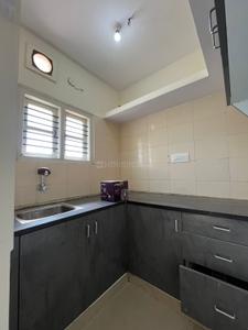 Kitchen Image of 550 Sq.ft 1 BHK Builder Floor for rent in Indira Nagar Bengaluru for Rs. 19500