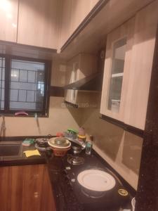 Kitchen Image of 1400 Sq.ft 2 BHK Apartment / Flat for rent in Bharti Myrtle Villa Apartments, Richmond Town Bengaluru for Rs. 60000