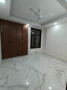 Bedroom Image of 1200 Sq.ft 3 BHK Builder Floor for rent in Chhattarpur New Delhi for Rs. 26000