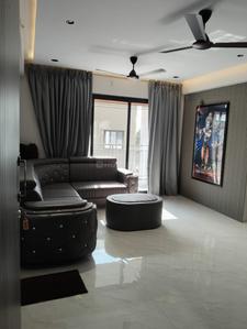 Hall Image of 1875 Sq.ft 3 BHK Apartment / Flat for rent in Ajray Rudransh Heights, Jahangir Pura Surat for Rs. 28000