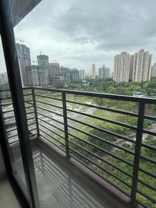 Balcony Image of 800 Sq.ft 2 BHK Apartment / Flat for rent in Risland The Icon, Thane West Thane for Rs. 42000