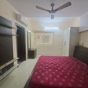 Bedroom Image of 1516 Sq.ft 3 BHK Apartment / Flat for rent in Cybercity Rainbow Vistas Rock Garden, Borabanda Hyderabad for Rs. 55000