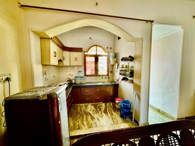 Kitchen Image of 1450 Sq.ft 2 BHK Builder Floor for rent in Jankipuram Lucknow for Rs. 16000