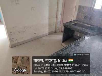 Kitchen Image of 607 Sq.ft 1 BHK Apartment / Flat for sale in  Panchawati, Chakan Pune for Rs. 1850000