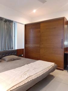 Bedroom Image of 1999 Sq.ft 3 BHK Apartment / Flat for rent in Satyam Skyline, Naranpura Ahmedabad for Rs. 30500