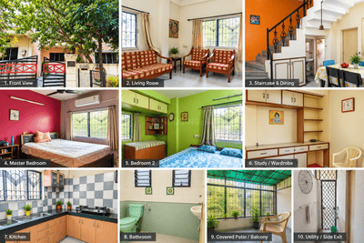 Image of 1241 Sq.ft 3 BHK Duplex for sale in KT Nagar, Nagpur for Rs. 7500000