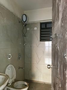 Common Bathroom Image of 900 Sq.ft 2 BHK Apartment / Flat for rent in Raunak City, Kalyan West Kalyan for Rs. 18000