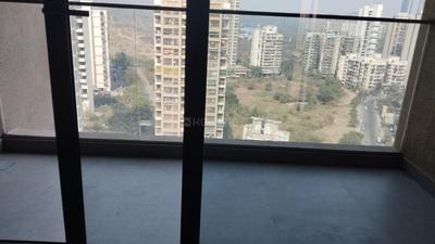 Balcony Image of 1200 Sq.ft 2 BHK Apartment / Flat for rent in Asian Dream Heights, Kharghar Navi Mumbai for Rs. 45000