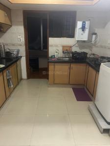 Kitchen Image of 1300 Sq.ft 3 BHK Apartment / Flat for rent in Cooke Town Bengaluru for Rs. 45000