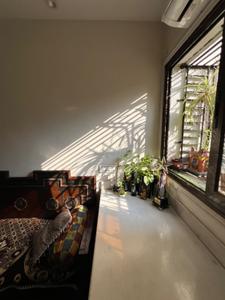 Living Room Image of 850 Sq.ft 1 BHK Apartment / Flat for rent in Althan Surat for Rs. 24000