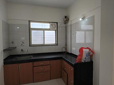 Kitchen Image of 637 Sq.ft 1 BHK Apartment / Flat for sale in Nyati Elan, Wagholi Pune for Rs. 4150000