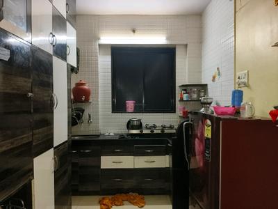 Kitchen Image of 475 Sq.ft 1 BHK Apartment / Flat for sale in Kalyan West Kalyan for Rs. 4700000