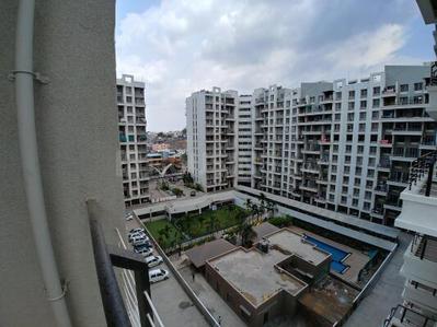 Balcony Image of 1198 Sq.ft 2 BHK Apartment / Flat for rent in Mantra Alkasa Phase II, Mohammed Wadi Pune for Rs. 20000