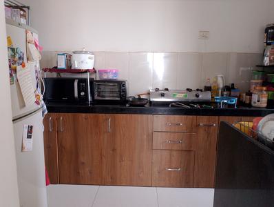 Kitchen Image of 800 Sq.ft 2 BHK Apartment / Flat for rent in Shapoorji Pallonji Joyville Hinjawadi, Hinjawadi Pune for Rs. 24000