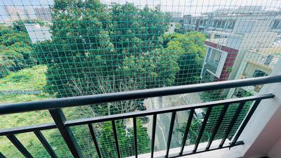 Balcony Image of 1460 Sq.ft 3 BHK Apartment / Flat for rent in Radiant Reshan, Akshayanagar Bengaluru for Rs. 36000