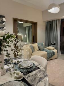 Living Room Image of 635 Sq.ft 1 BHK Apartment / Flat for sale in Dubailand Dubai for Rs. 28634166