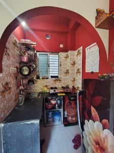 Kitchen Image of 450 Sq.ft 1 BHK Apartment / Flat for sale in Haltu Kolkata for Rs. 1350000