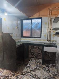 Kitchen Image of 350 Sq.ft 1 RK Apartment / Flat for rent in Airoli Navi Mumbai for Rs. 14000