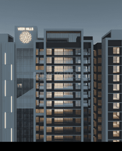 Image of 885 Sq.ft 2 BHK Apartment / Flat for sale in Veer Hills, Thane West, Thane for Rs. 15600000