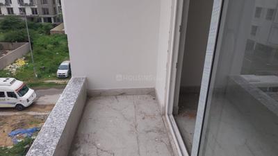 Balcony Image of 940 Sq.ft 2 BHK Apartment / Flat for sale in New Town Kolkata for Rs. 7000000